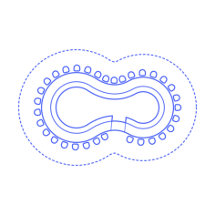 Layouts Bars Figure Eight Island Svg Vector Tracing Design, Free Vectors File